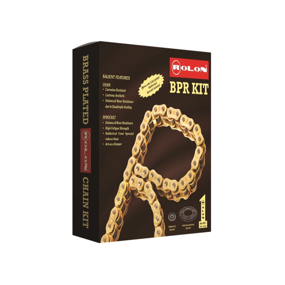 Chain Kit - HXRC 372NF - Duke 250  BRASS