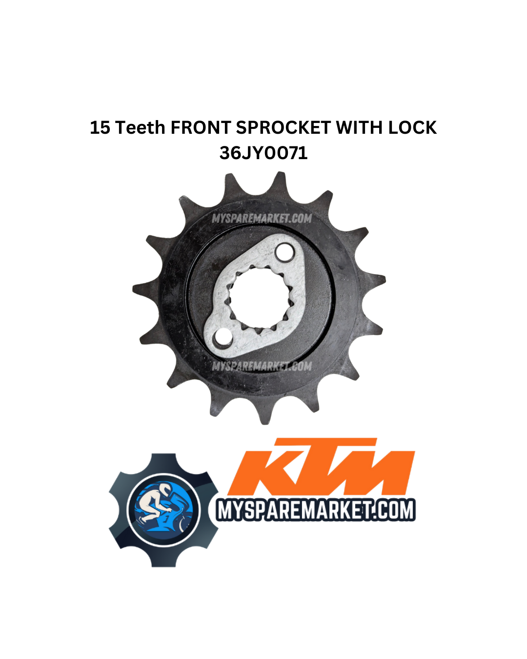 SPROCKET FRONT - 15 TEETH