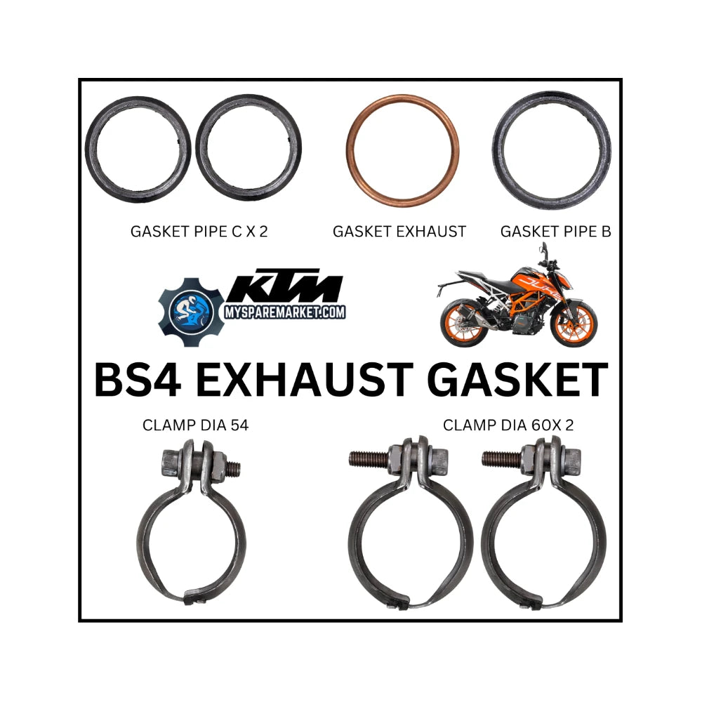 EXHAUST GASKET BS4 - FULL SET MYSM0023