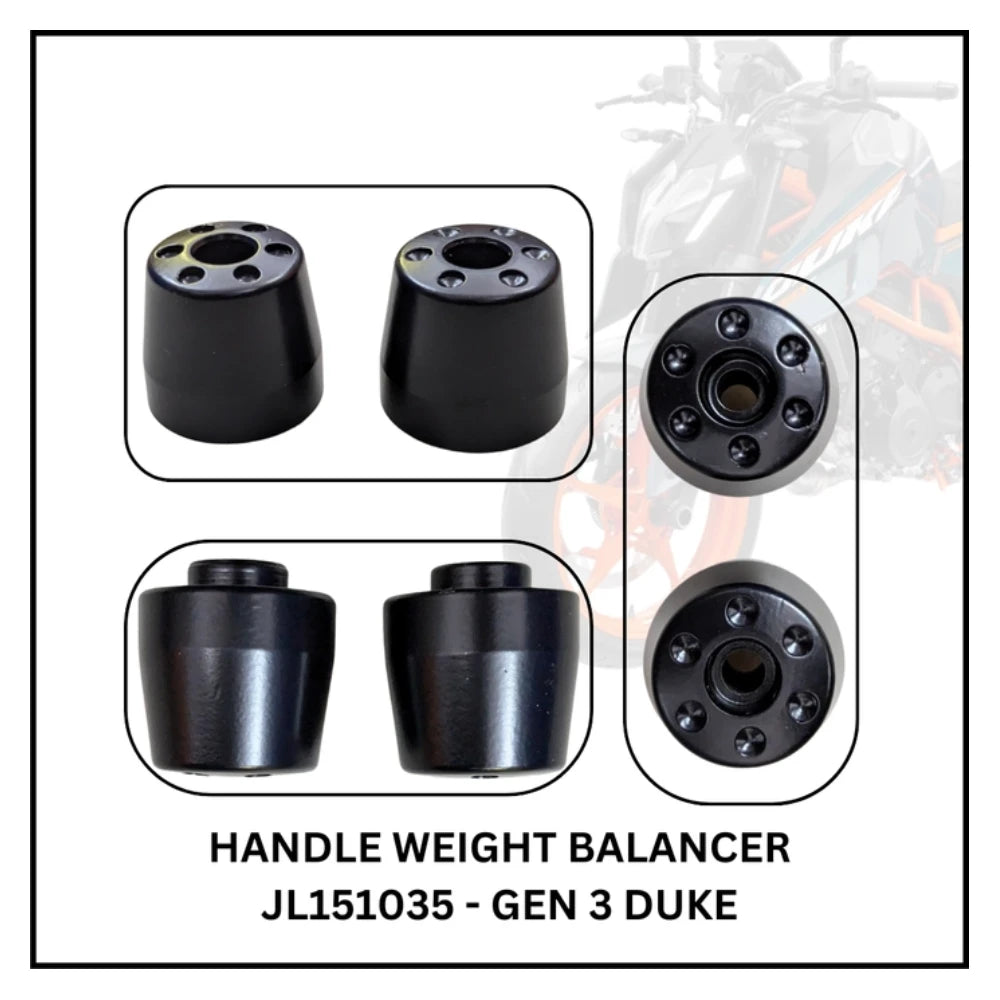 HANDLE WEIGHT BALANCER - DUKE 390 GEN 3 - JL151035 (LEFT+RIGHT = PAIR)