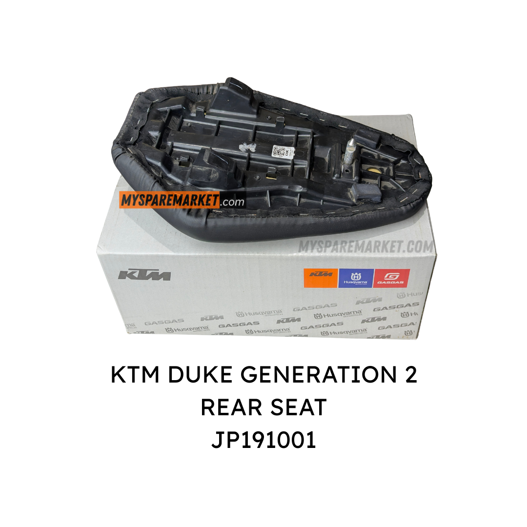 REAR SEAT - KTM DUKE GENERATION 2 - JP191001 (DUKE 250/390/200/125/160)