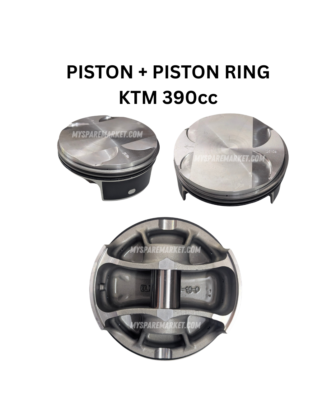 PISTON ASSEMBLY - 390cc (JY521214)