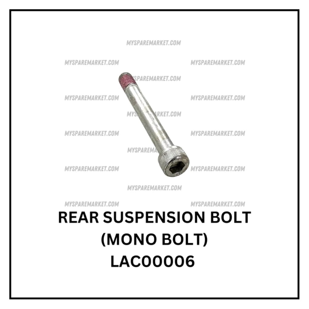 BOLT SOCKET M10 X 1.25 - REAR SUSPENSION BOLT (MONO BOLT) - LAC00006