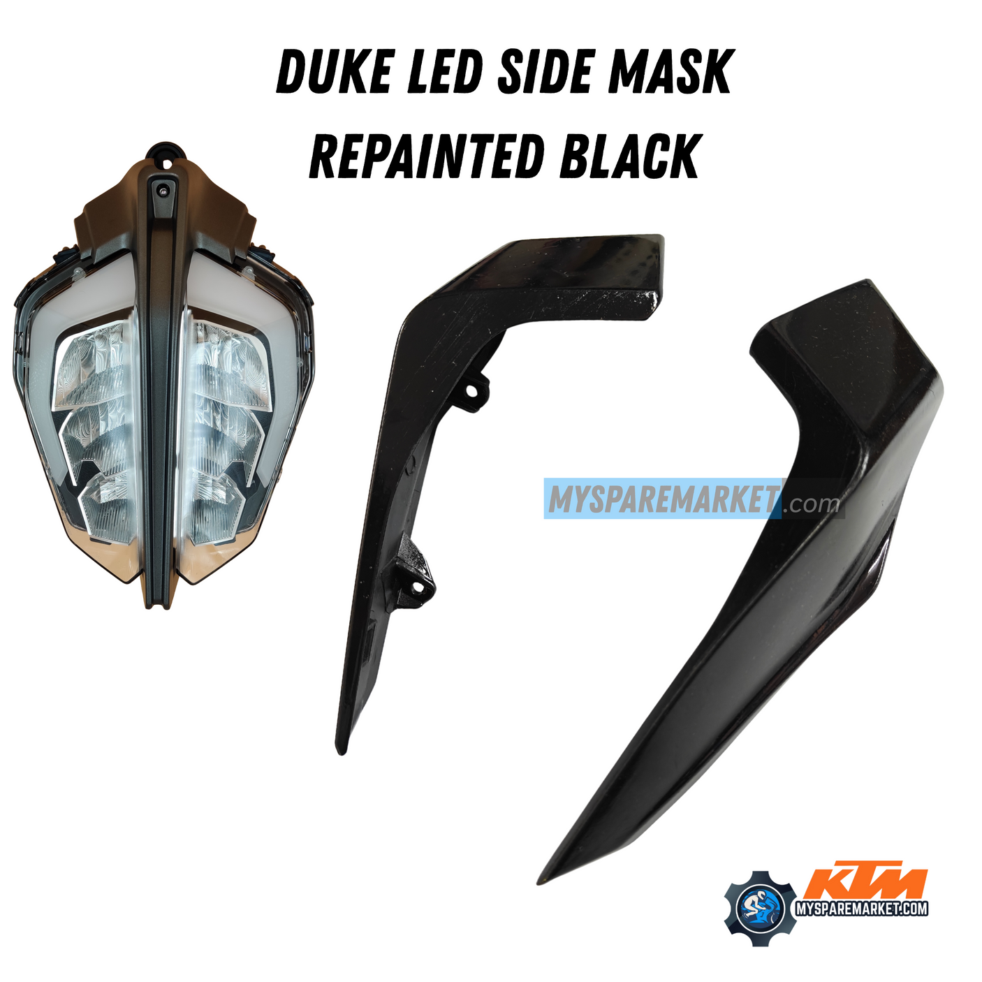 KTM DUKE 390 SIDE MASK SET