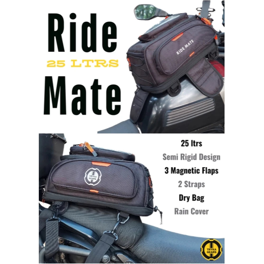 Ride Mate Tank Bag - 25 Ltrs