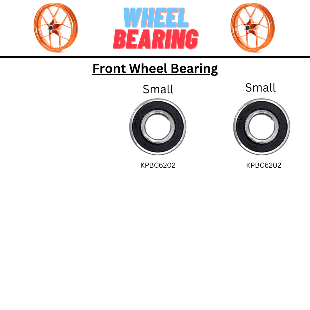 KTM COMPLETE WHEEL BEARING KIT - MYSM0001