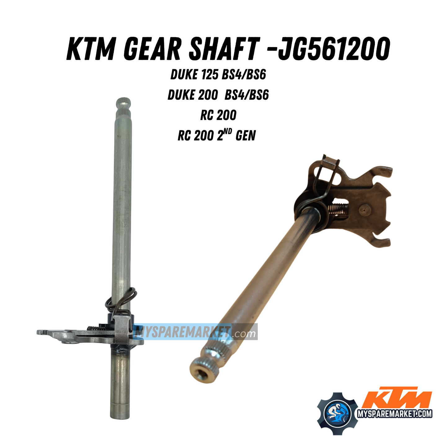 KTM GEAR SHAFT - JG561200