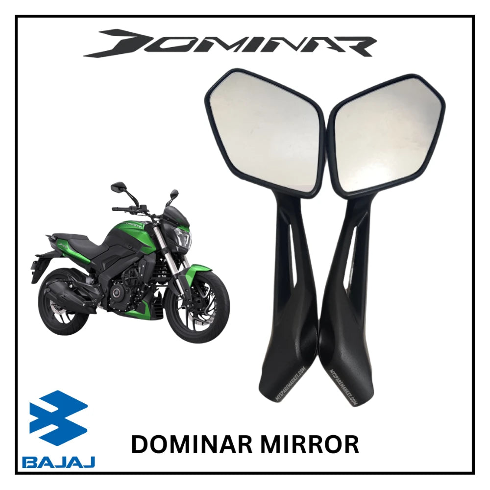 Mirror Pair Bajaj Dominar = JF231608 (Left) + JF231609 (Right)