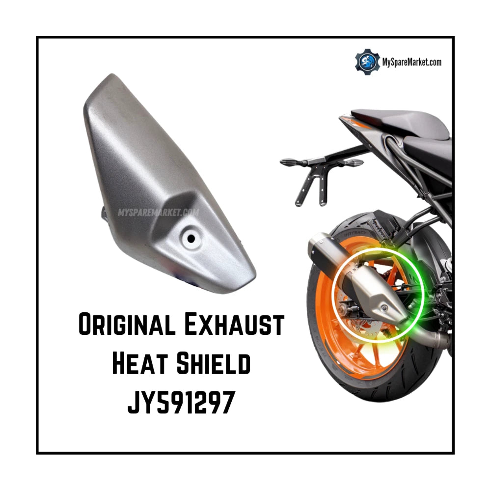 EXHAUST HEAT SHIELD - DUKE 250/390 - JY591297
