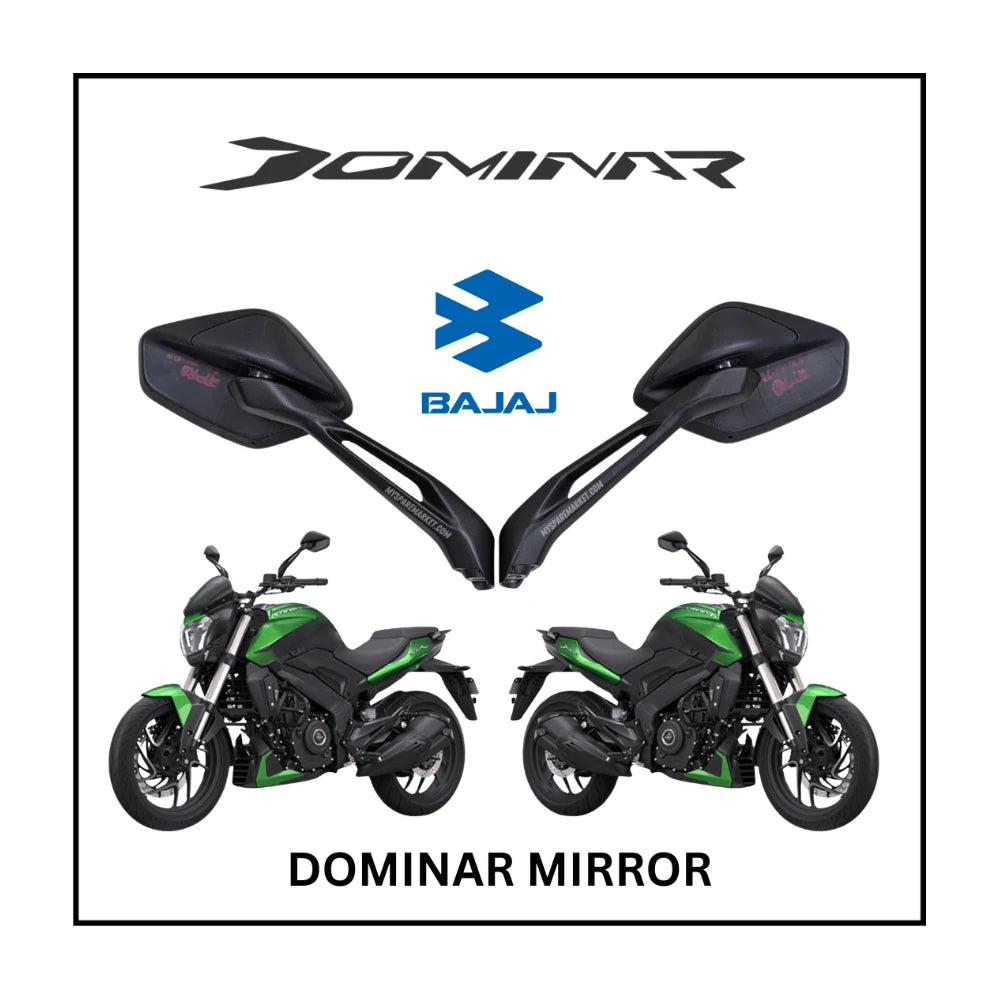 Mirror Pair Bajaj Dominar = JF231608 (Left) + JF231609 (Right)