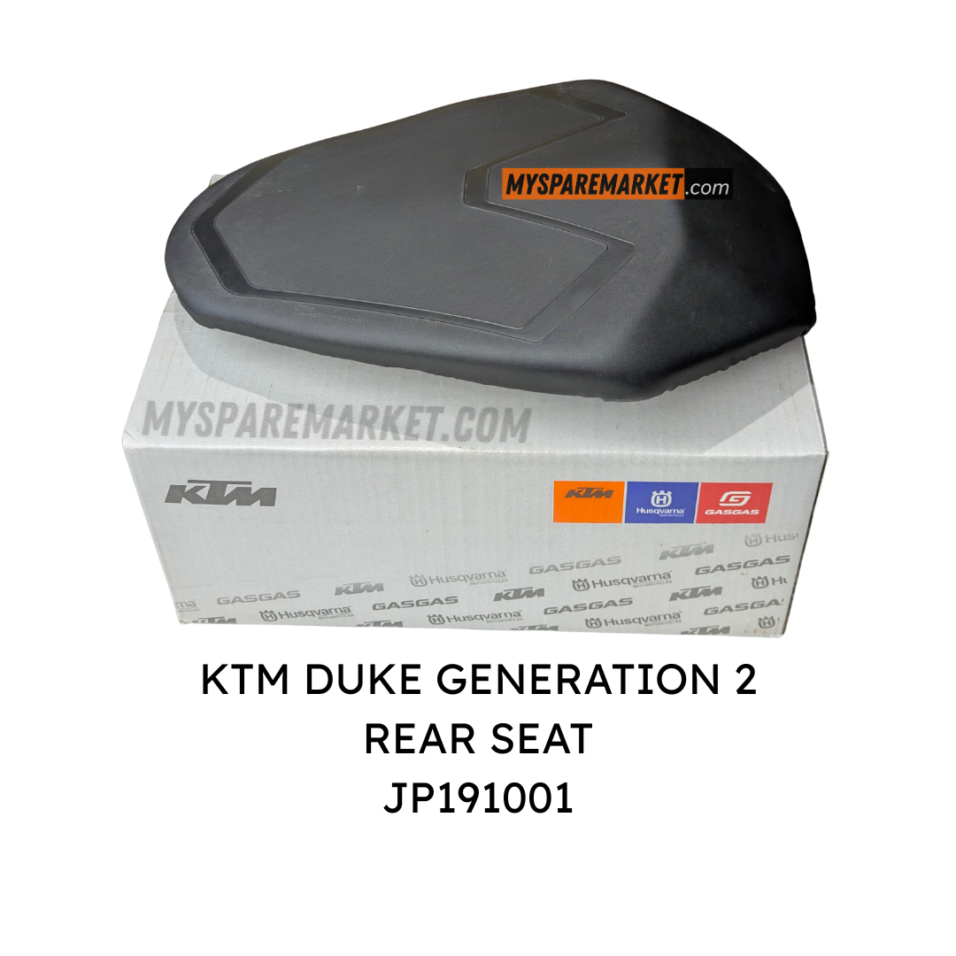 REAR SEAT - KTM DUKE GENERATION 2 - JP191001 (DUKE 250/390/200/125/160)