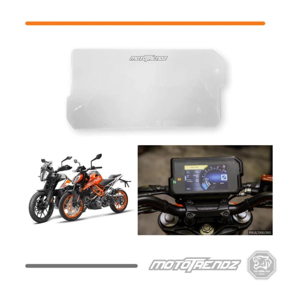 Acrylic Speedometer Screen Protector - Duke 390 V2 / Adventure 390 Gen 2 - Clear - ASPCLKT003