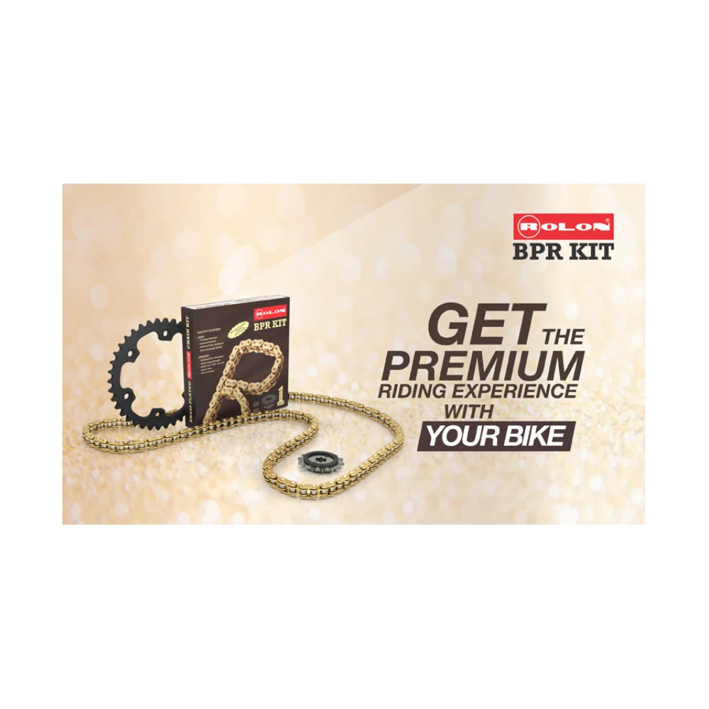 Chain Kit - HXRC 372NF - Duke 250  BRASS