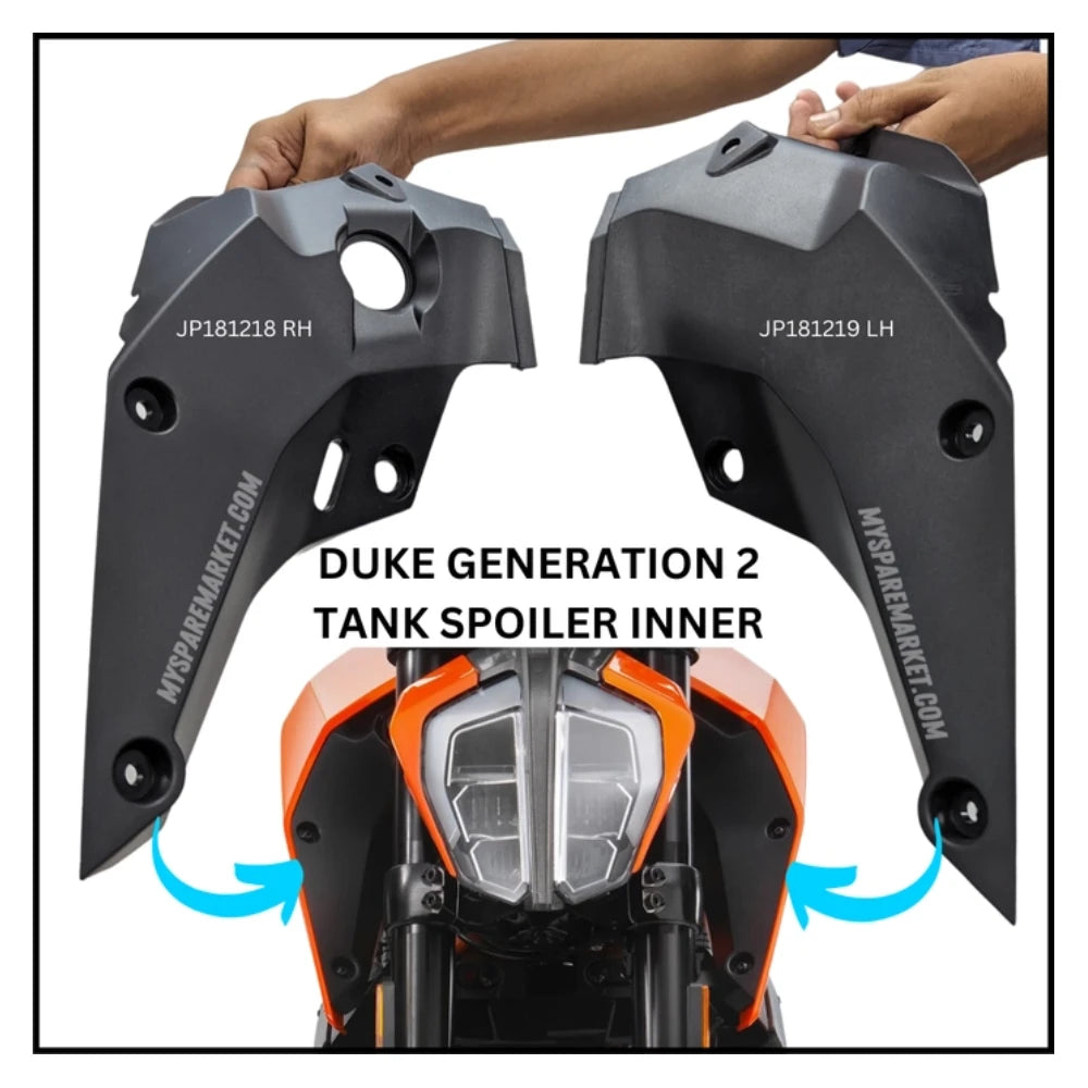 TANK SPOILER INNER PAIR - JP181218 (Right) / JP181219 (Left)