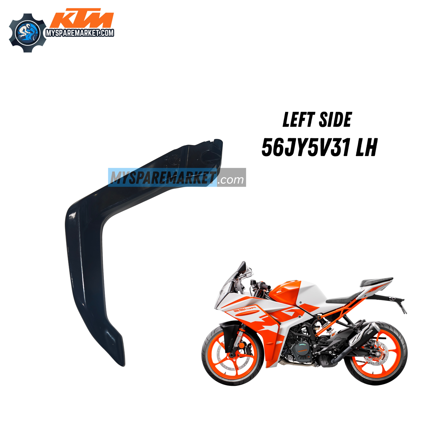 KTM RC 2ND GEN GRAB HANDLE-56JY5V31 LH /56JY5U31 RH
