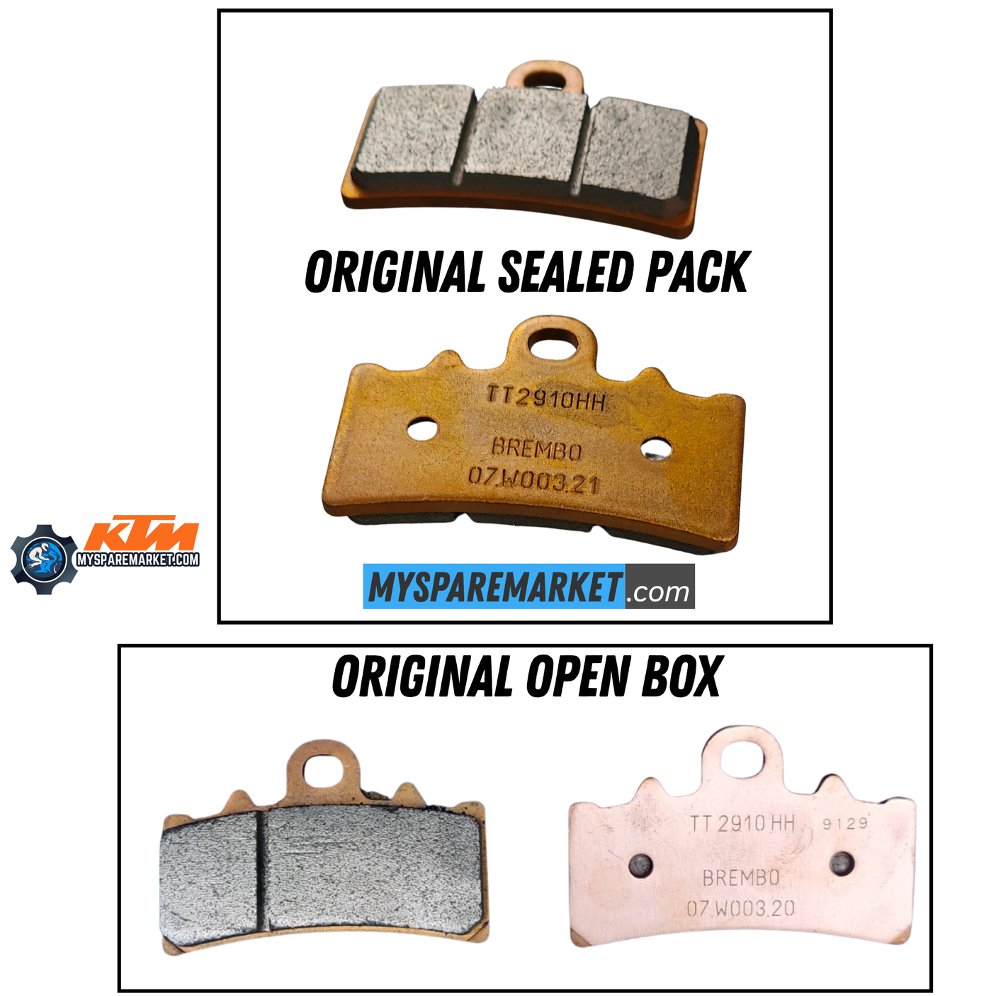 KTM SINTERED FRONT BREMBO BRAKE PAD