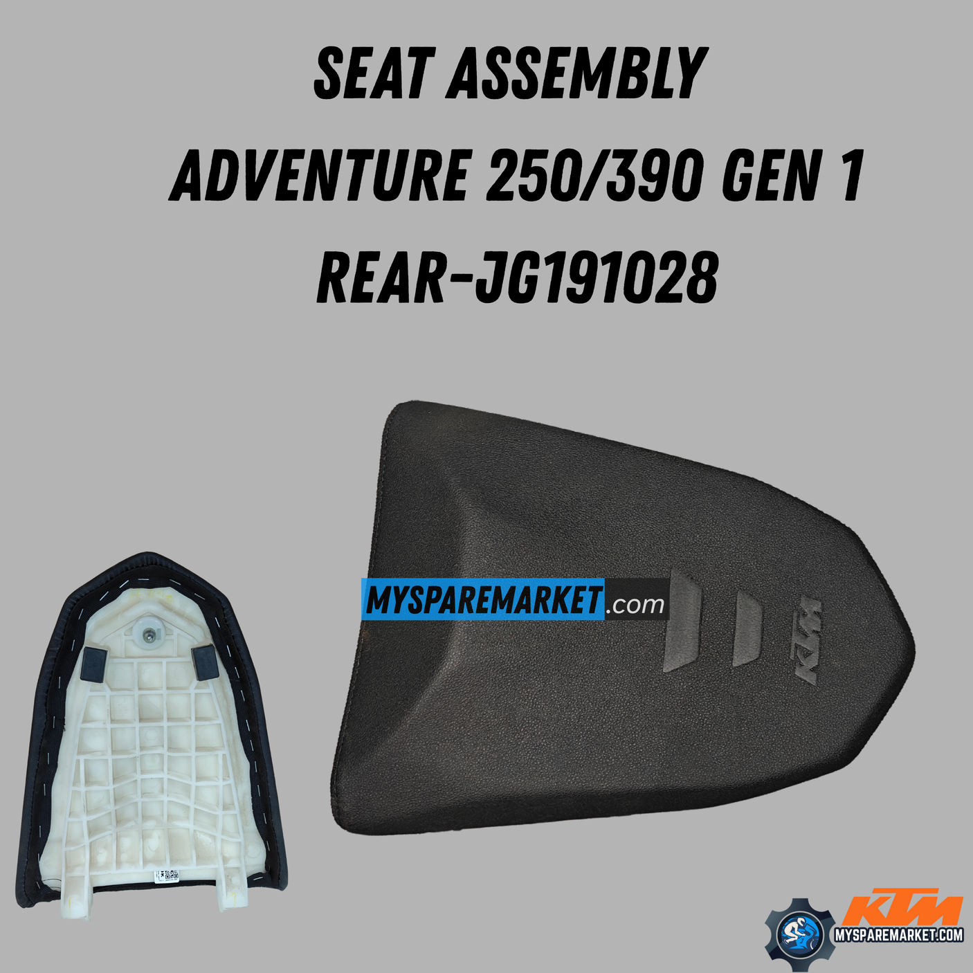 SEAT ASSEMBLY ADVENTURE 250/390 GEN 1