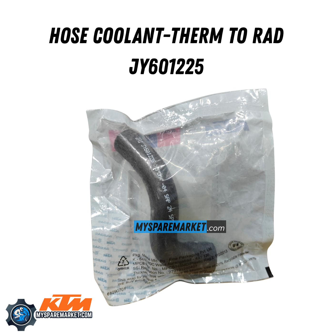 HOSE COOLANT-THERM TO RAD-JY601225