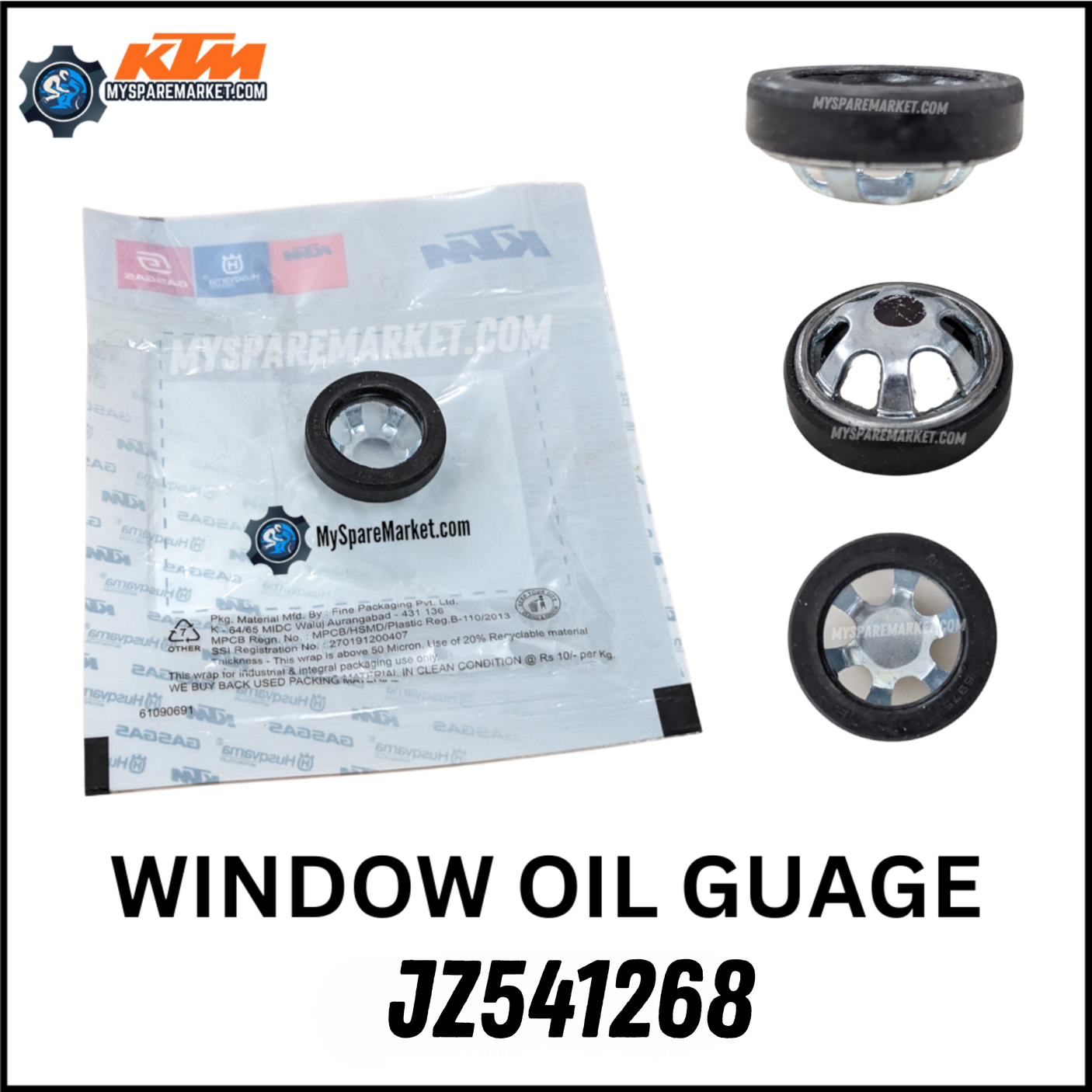 WINDOW OIL GUAGE - GEN 3 - JZ541268