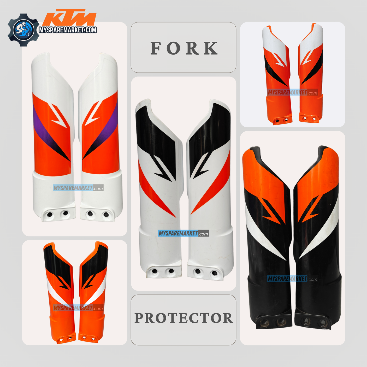 FORK PROTECTORS FOR ADVENTURE 250/390 GEN2 AND ENDURO 390