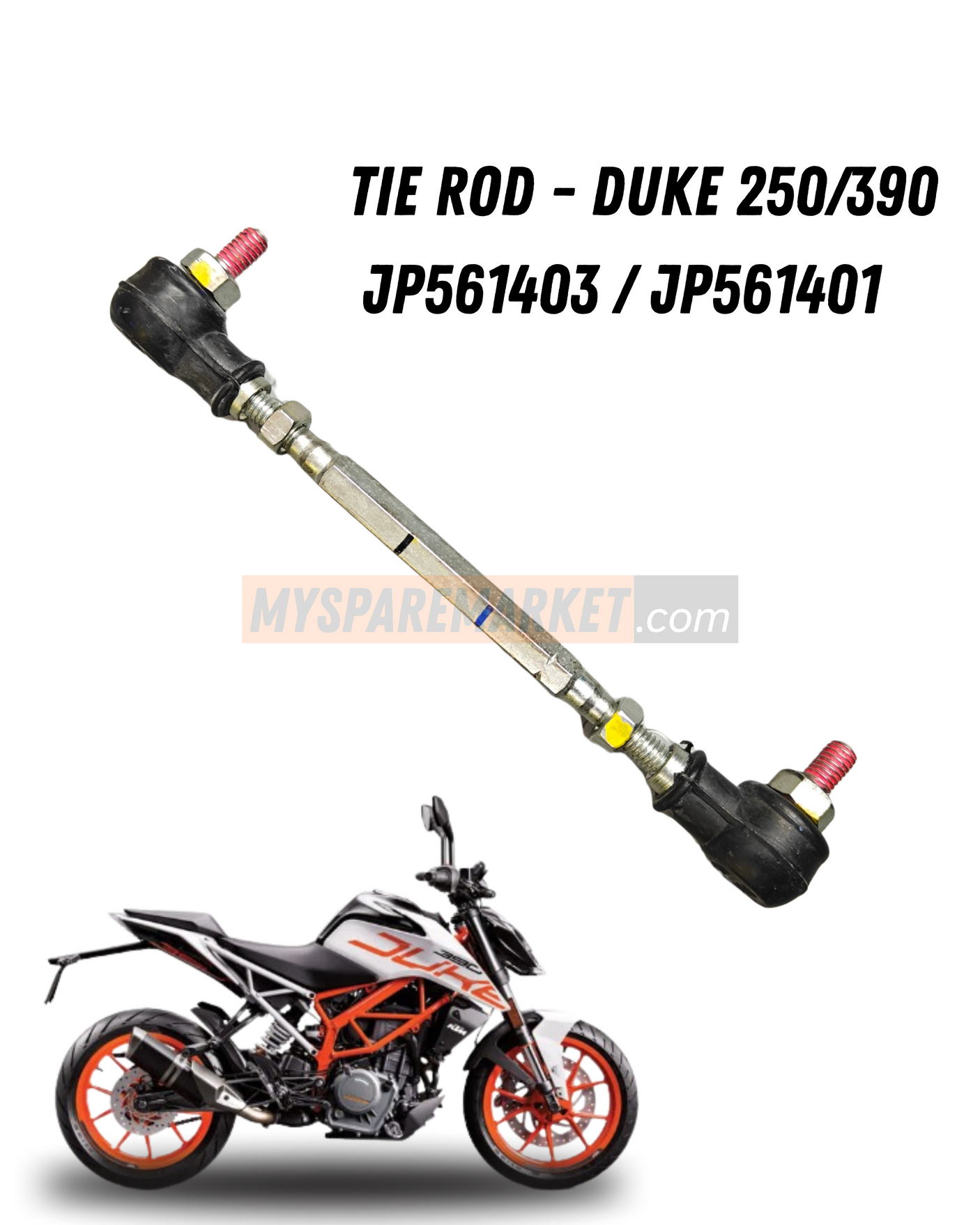 TIE ROD - Duke 250/390 - JP561403 / JP561401