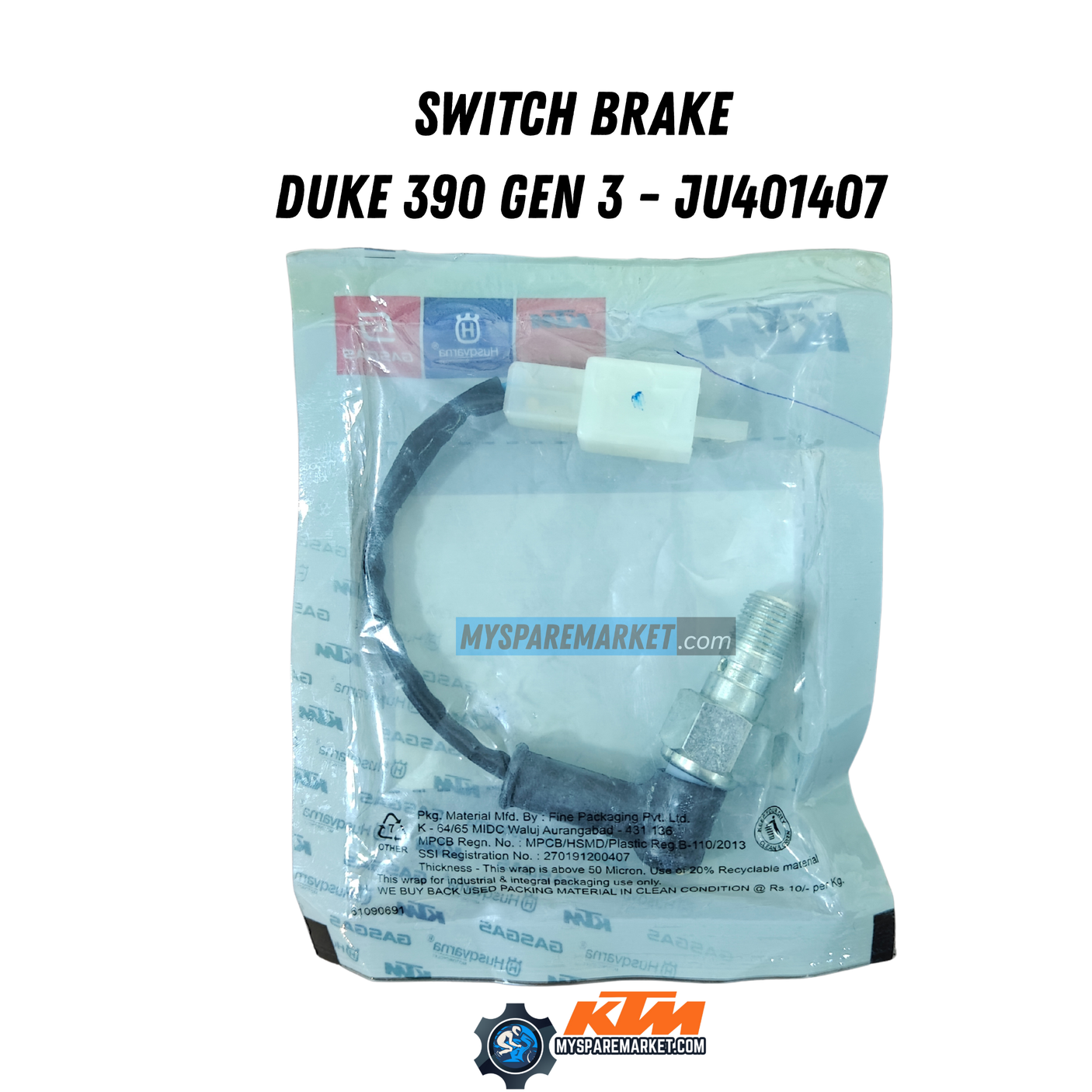 SWITCH BRAKE - DUKE 390 GEN 3 - JU401407
