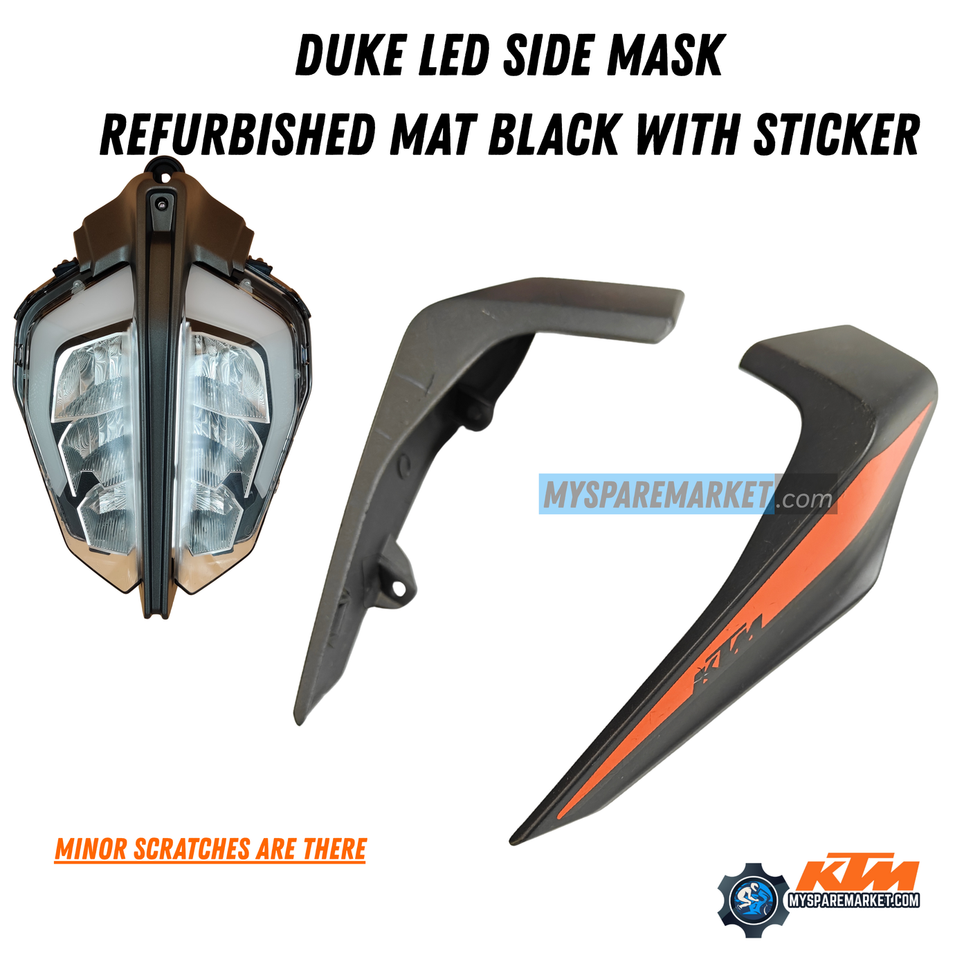 KTM DUKE 390 SIDE MASK SET