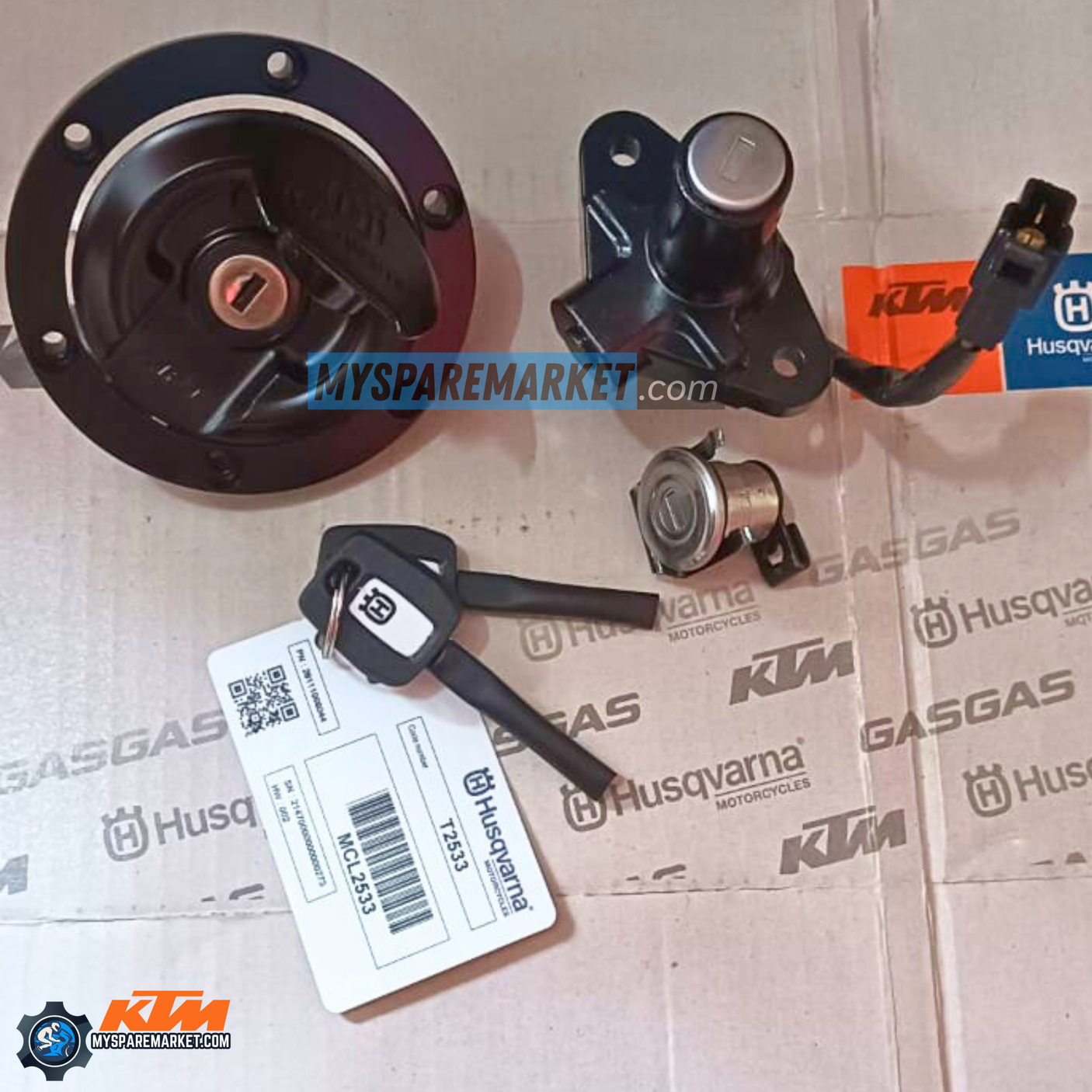 LOCKSET HUSQVARNA -JU232606