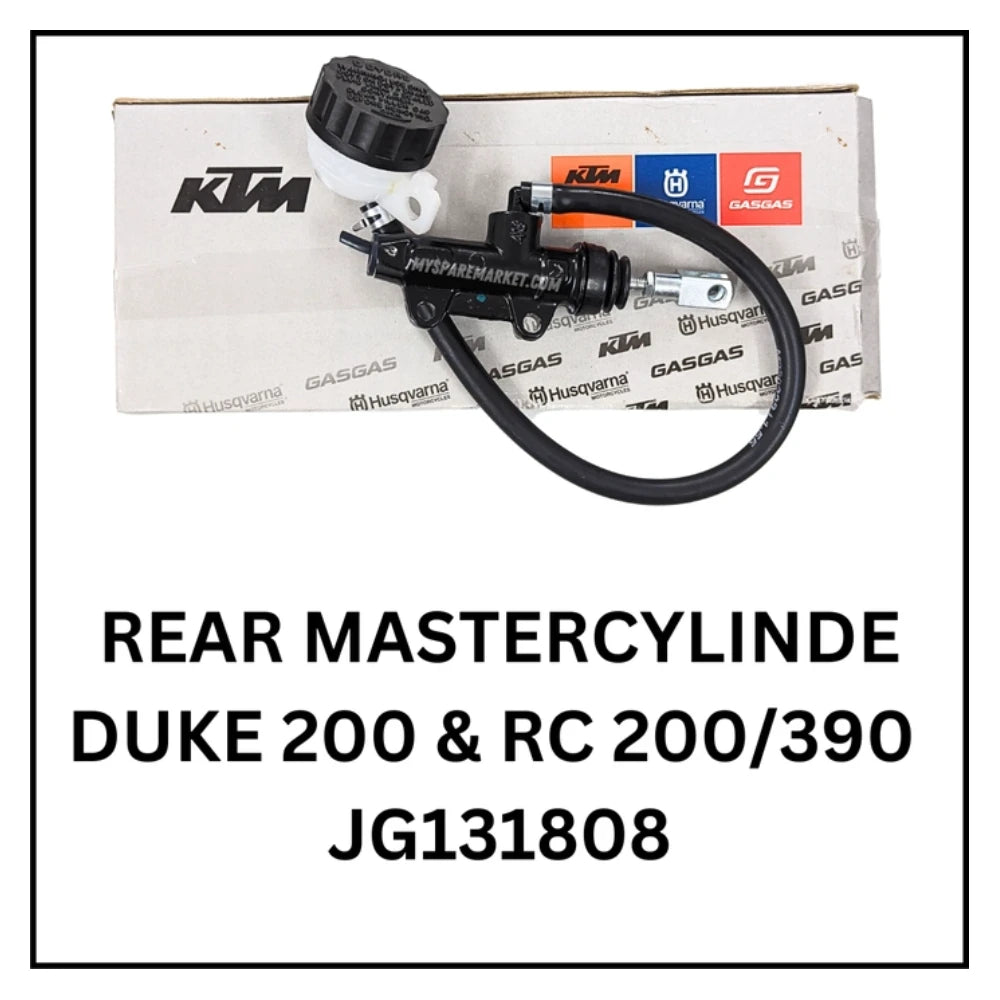 MASTER CYLINDER - DUKE 200 /RC 200 / RC 390 - REAR - JG131808
