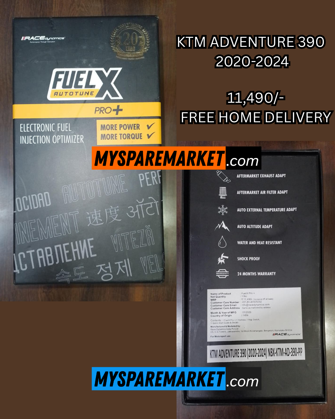 FuelX Pro Plus - KTM ADVENTURE 390 2020-2024