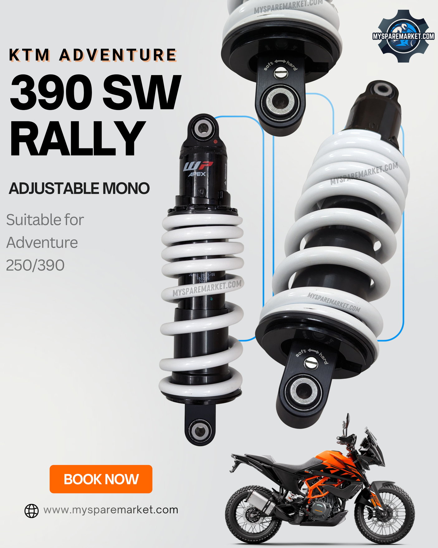 Mono - Adventure 390 - Adjustable - JG122073