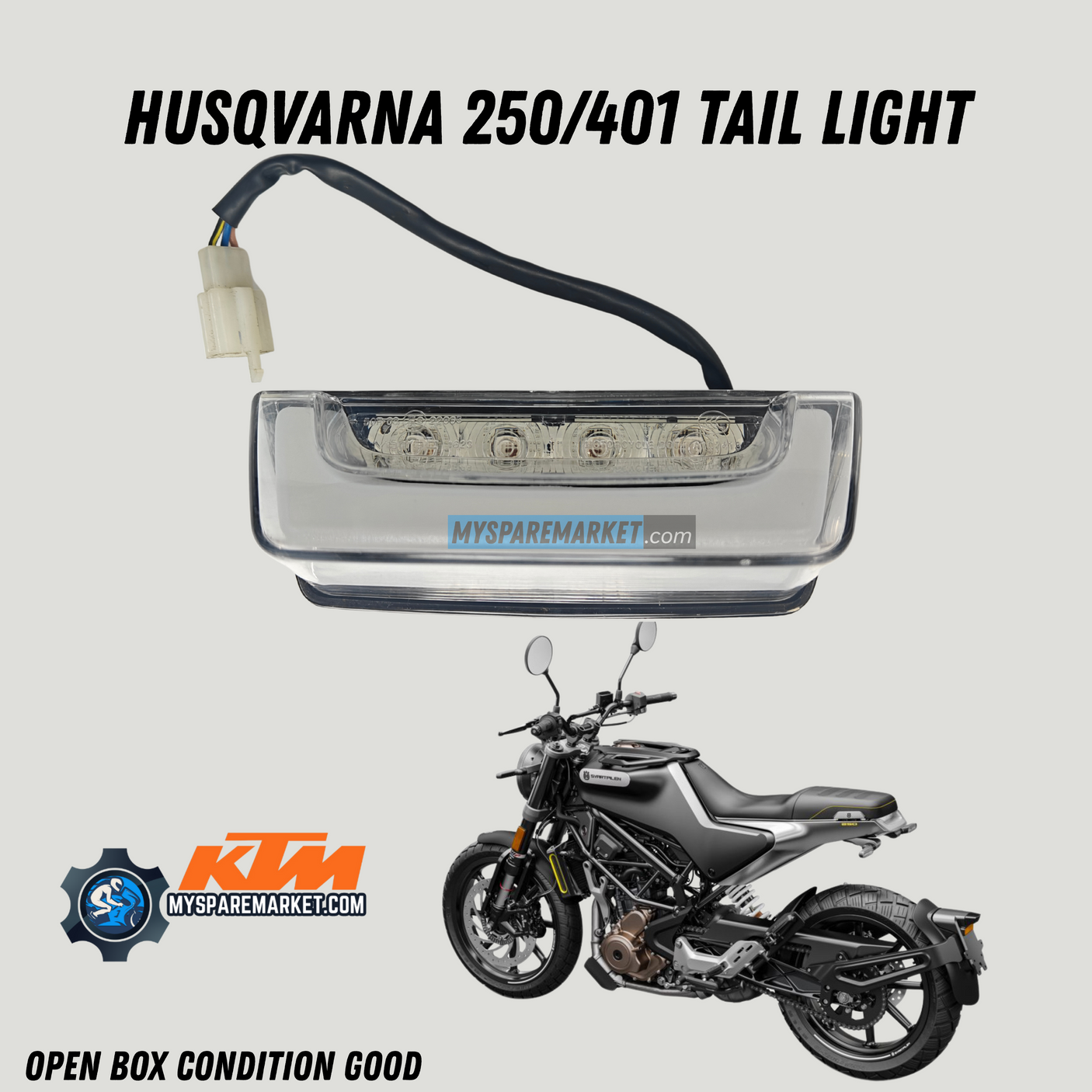 HUSQVARNA 250/401 TAIL LIGHT -JU401006