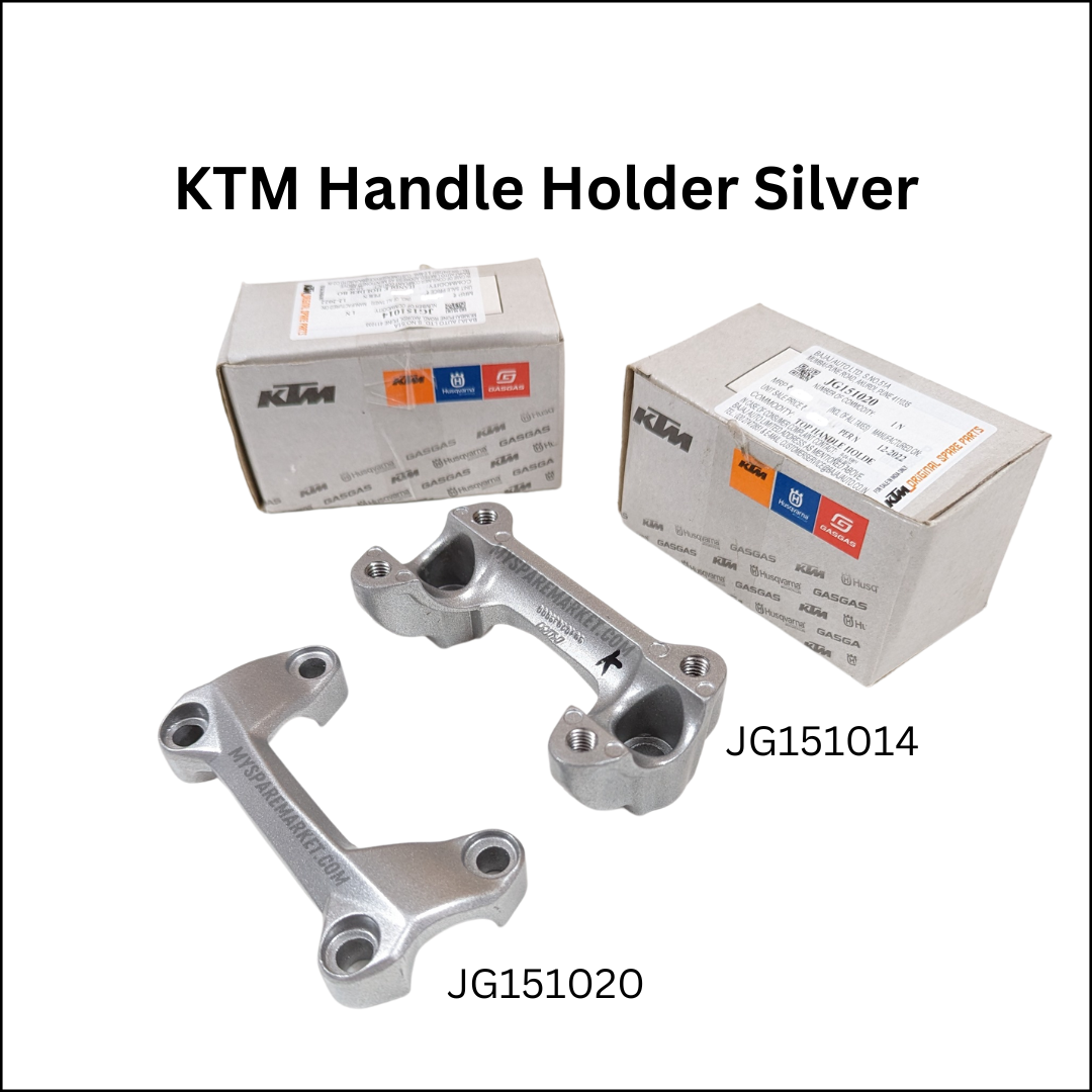 Handle Holder KTM Duke - Silver / Black