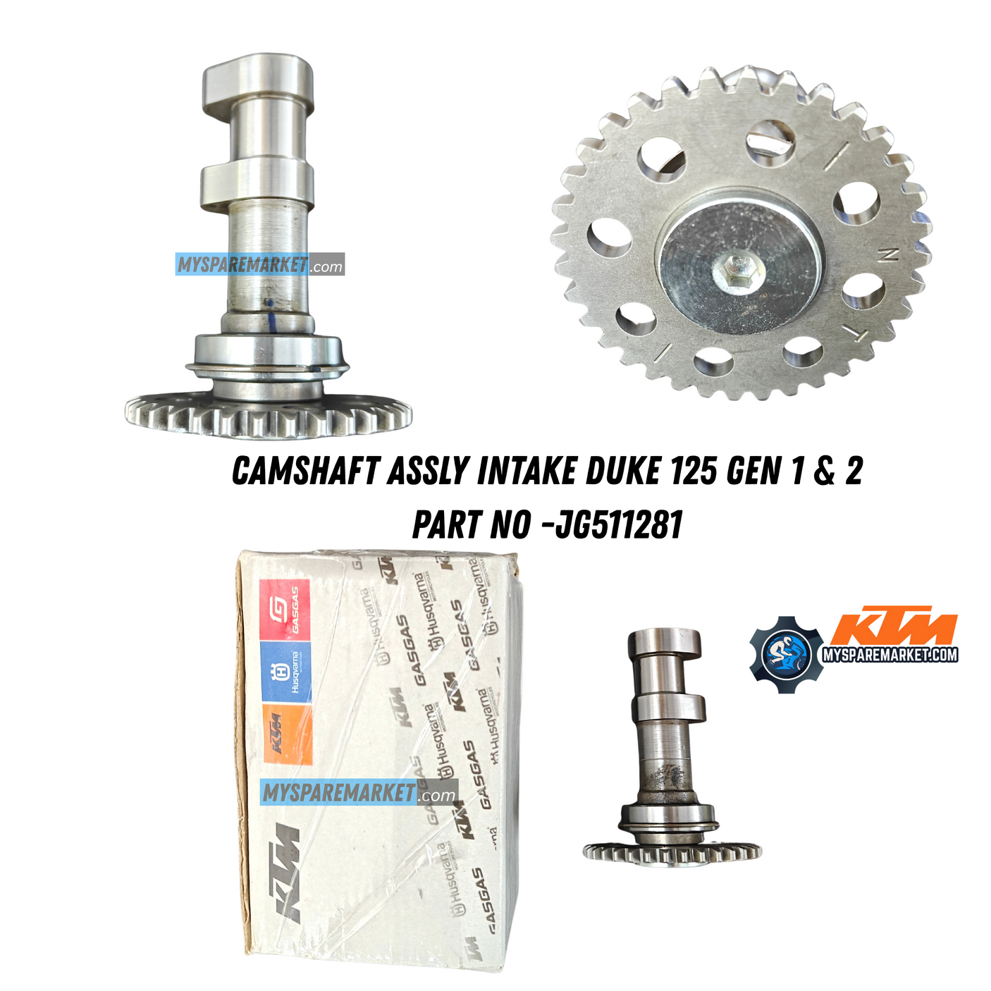 CAMSHAFT ASSEMBLY INTAKE 125 - JG511281