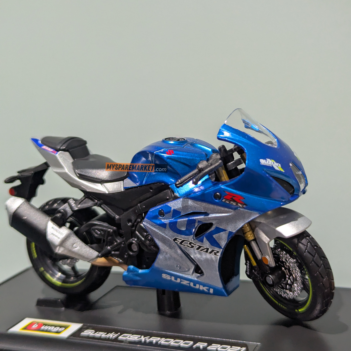 SUZUKI GSX-R1000 R 2021 - (MAISTO MINIATURE) SMALL SIZE *1/18