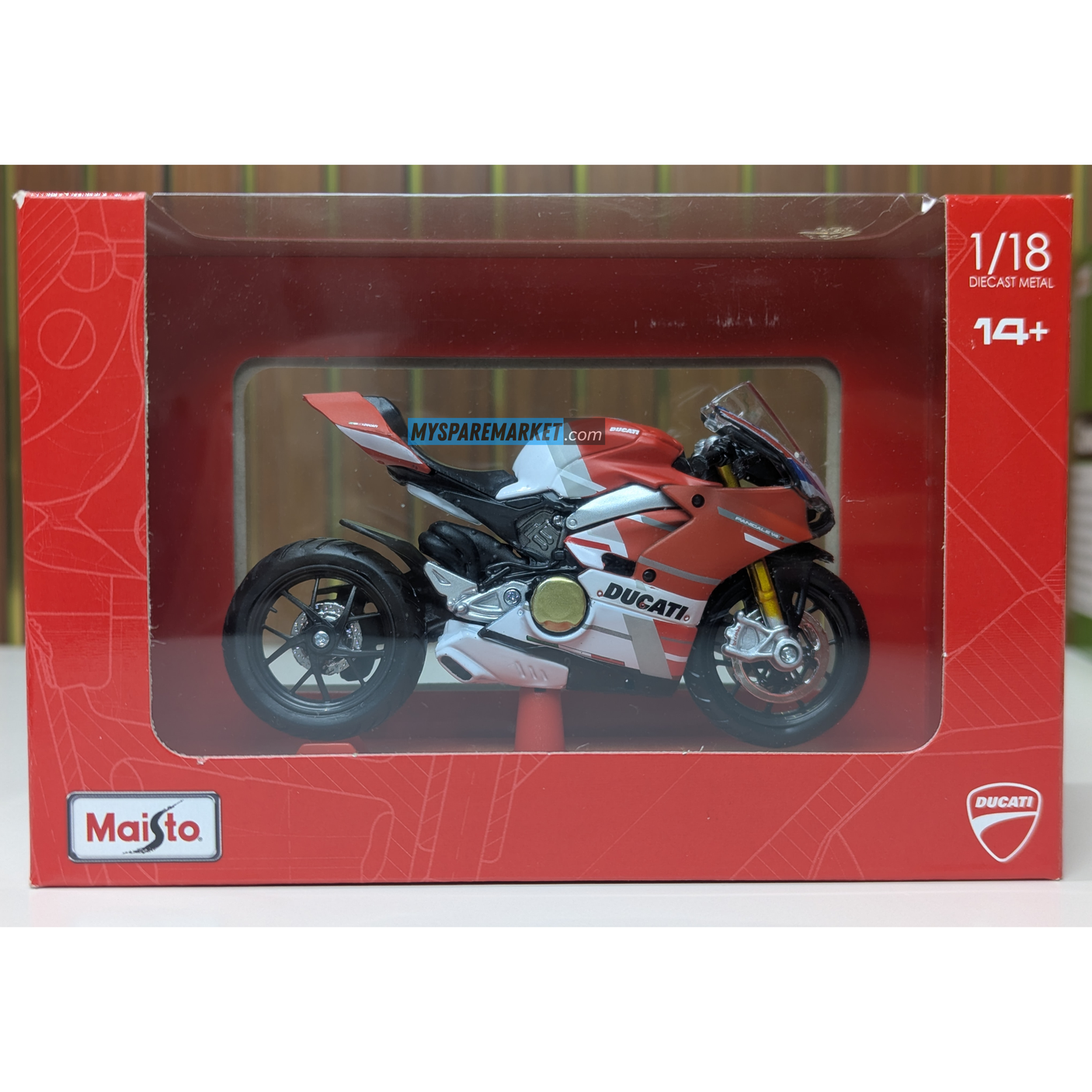 Ducati Panigale V4 S Corse - MAISTO MINIATURE (Small Size Model *1/18)
