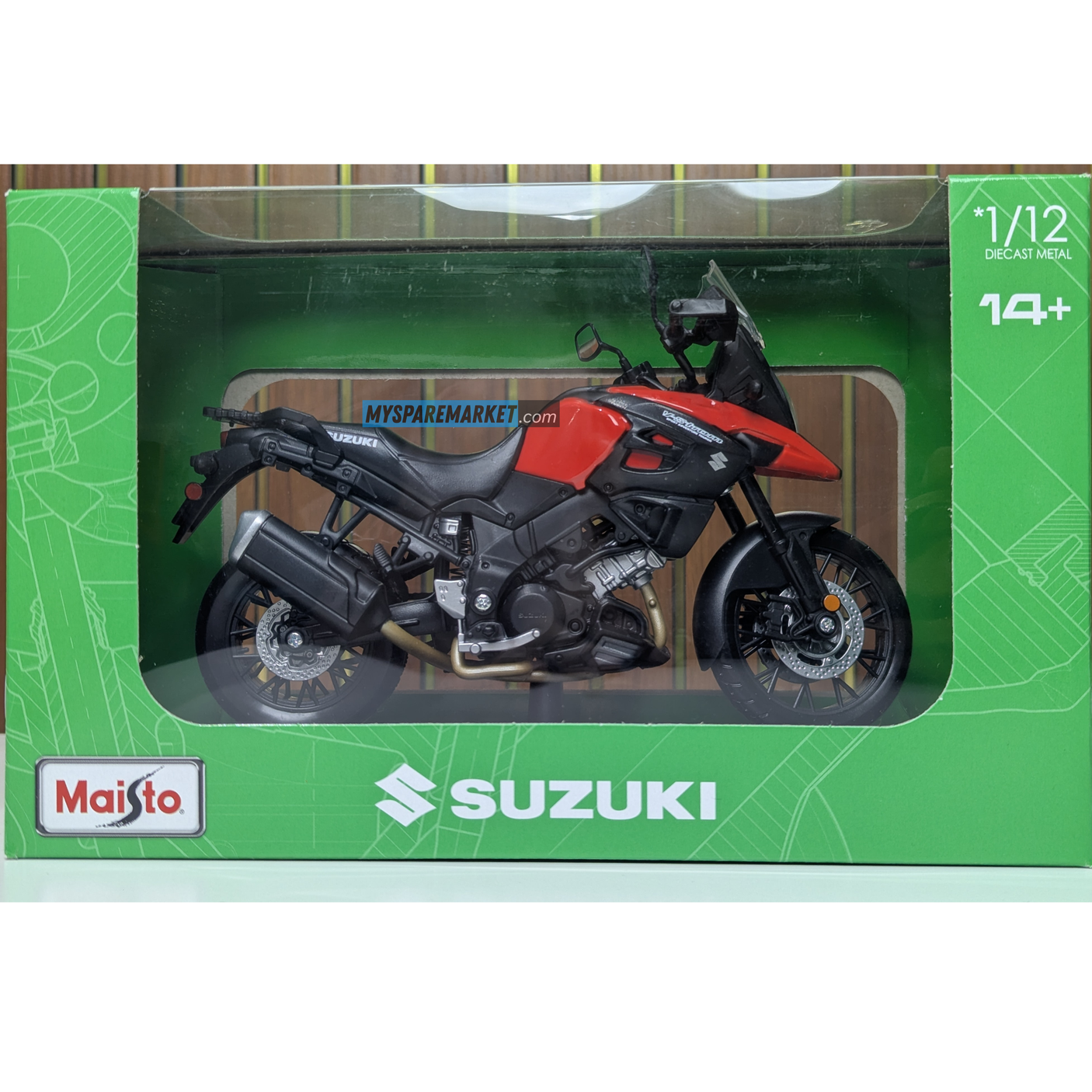 Suzuki V - Strom 1000 - MAISTO MINIATURE (Big Size Model: *1/12)