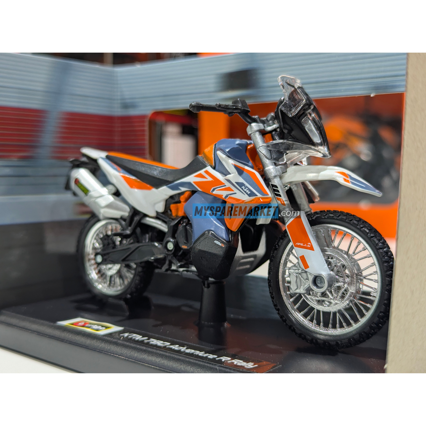 KTM 790 ADVENTURE R RALLY - MAISTO MINIATURE (Small Size Model: *1/18)