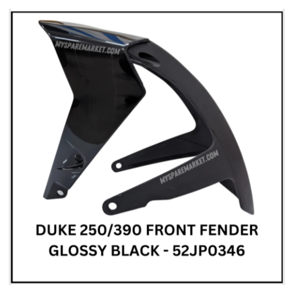 FRONT FENDER - DUKE - GLOSSY BLACK - 52JP0346