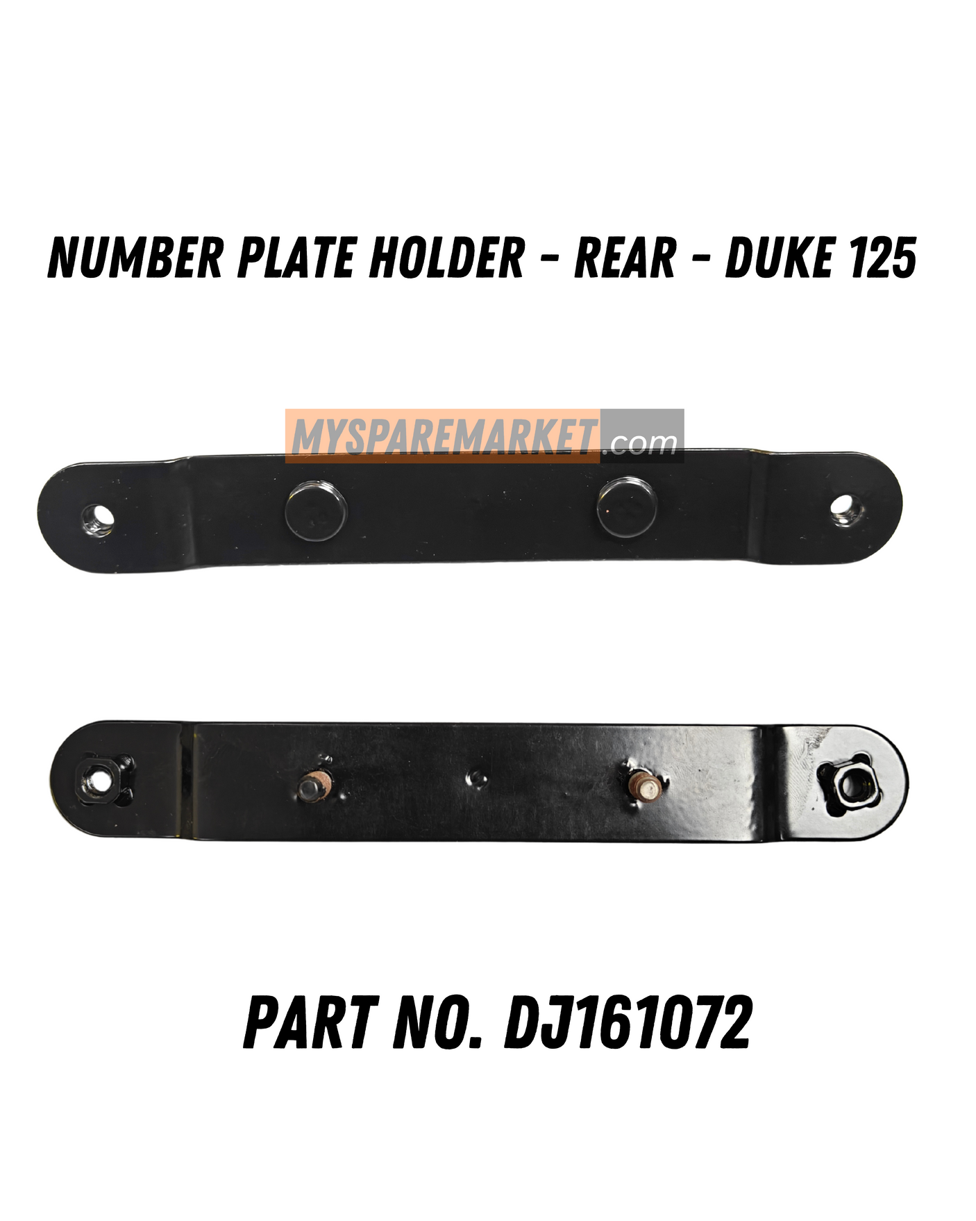 Number Plate Holder - Rear - Duke 125 - DJ161072