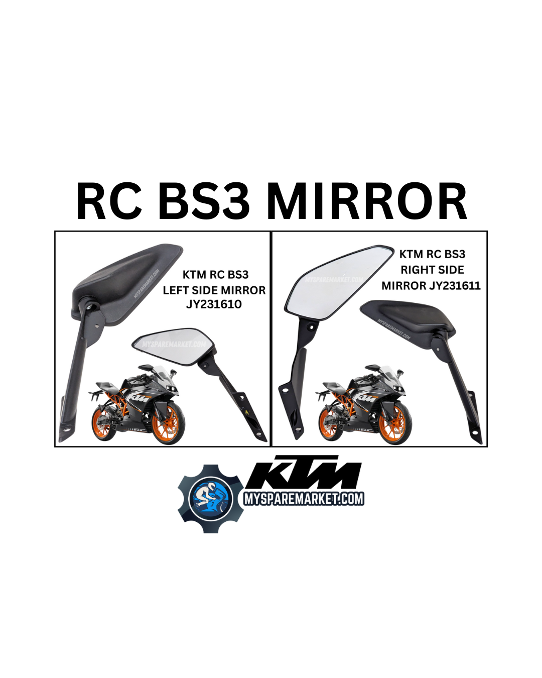 Mirror RC 200/390 BS3