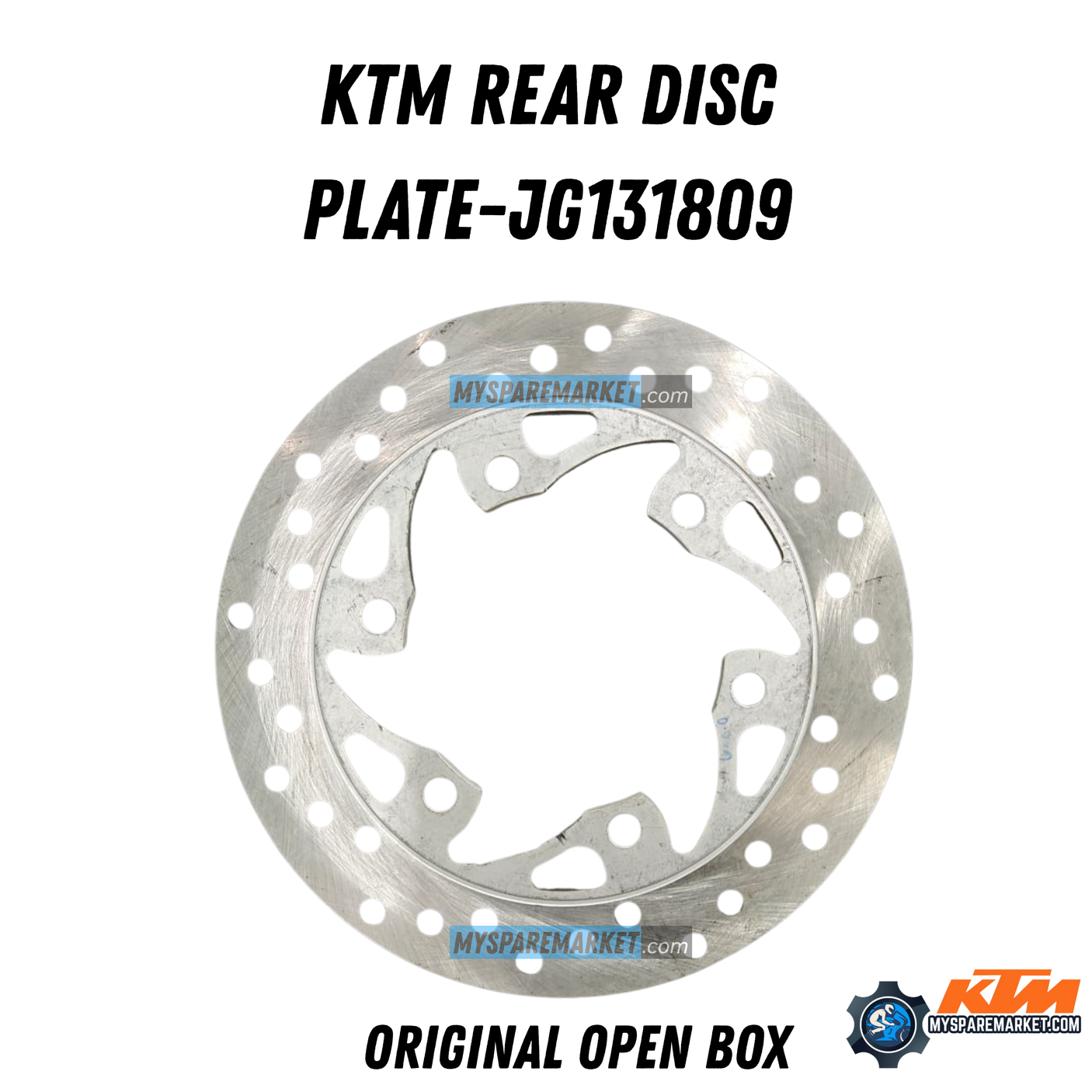 KTM REAR DISC PLATE- OPEN BOX JG131809