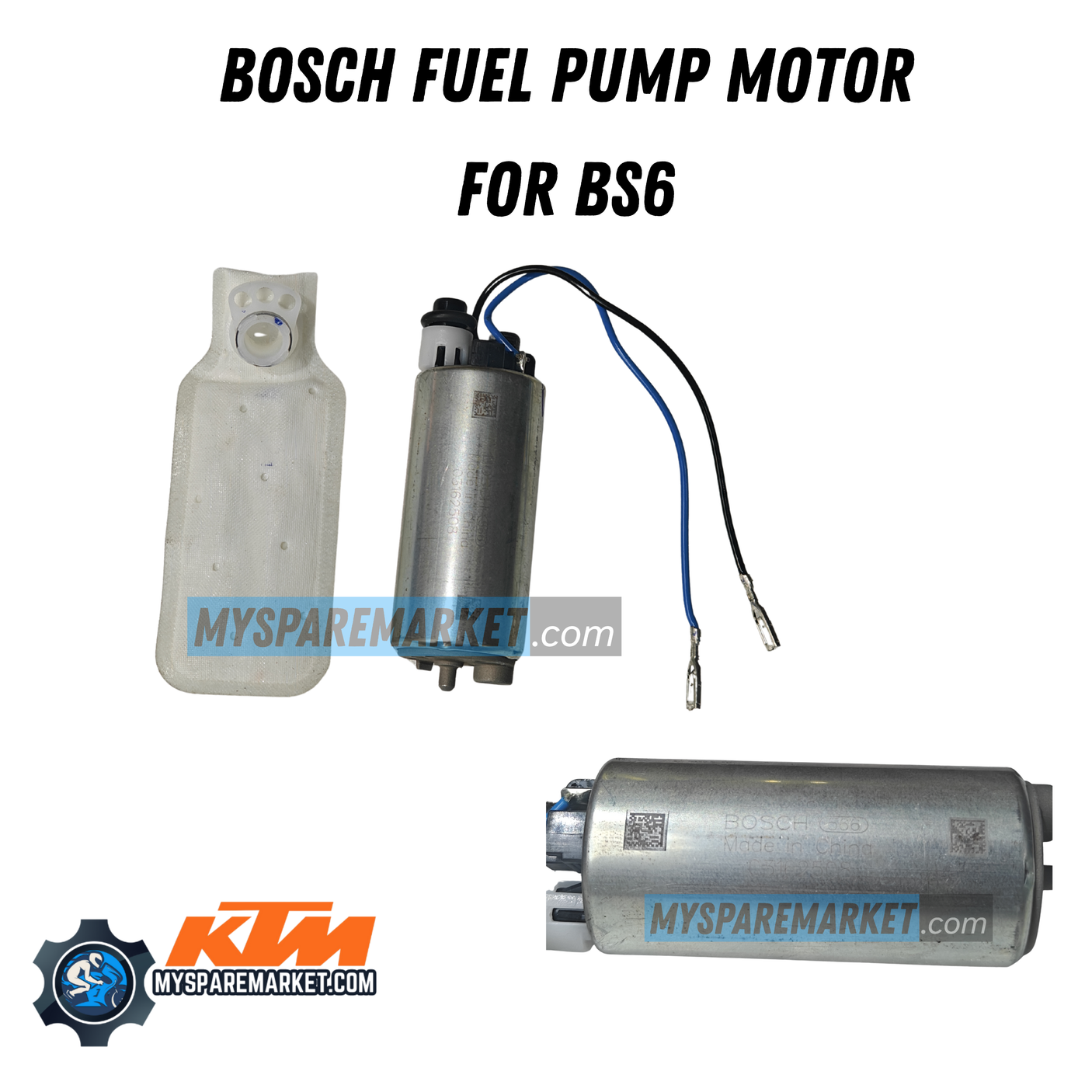 BOSCH FUEL PUMP MOTOR FOR BS6
