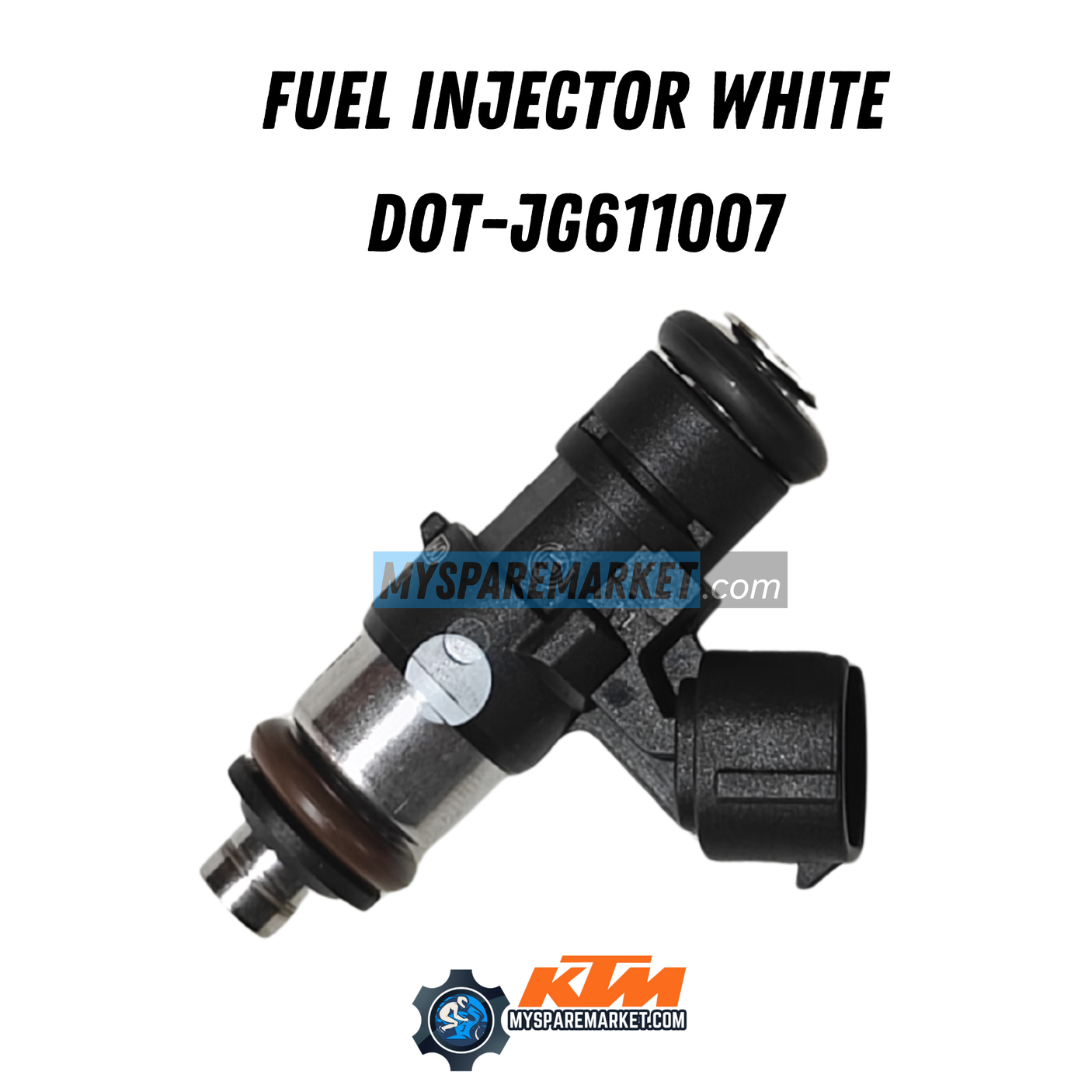 FUEL INJECTOR WHITE DOT-JG611007