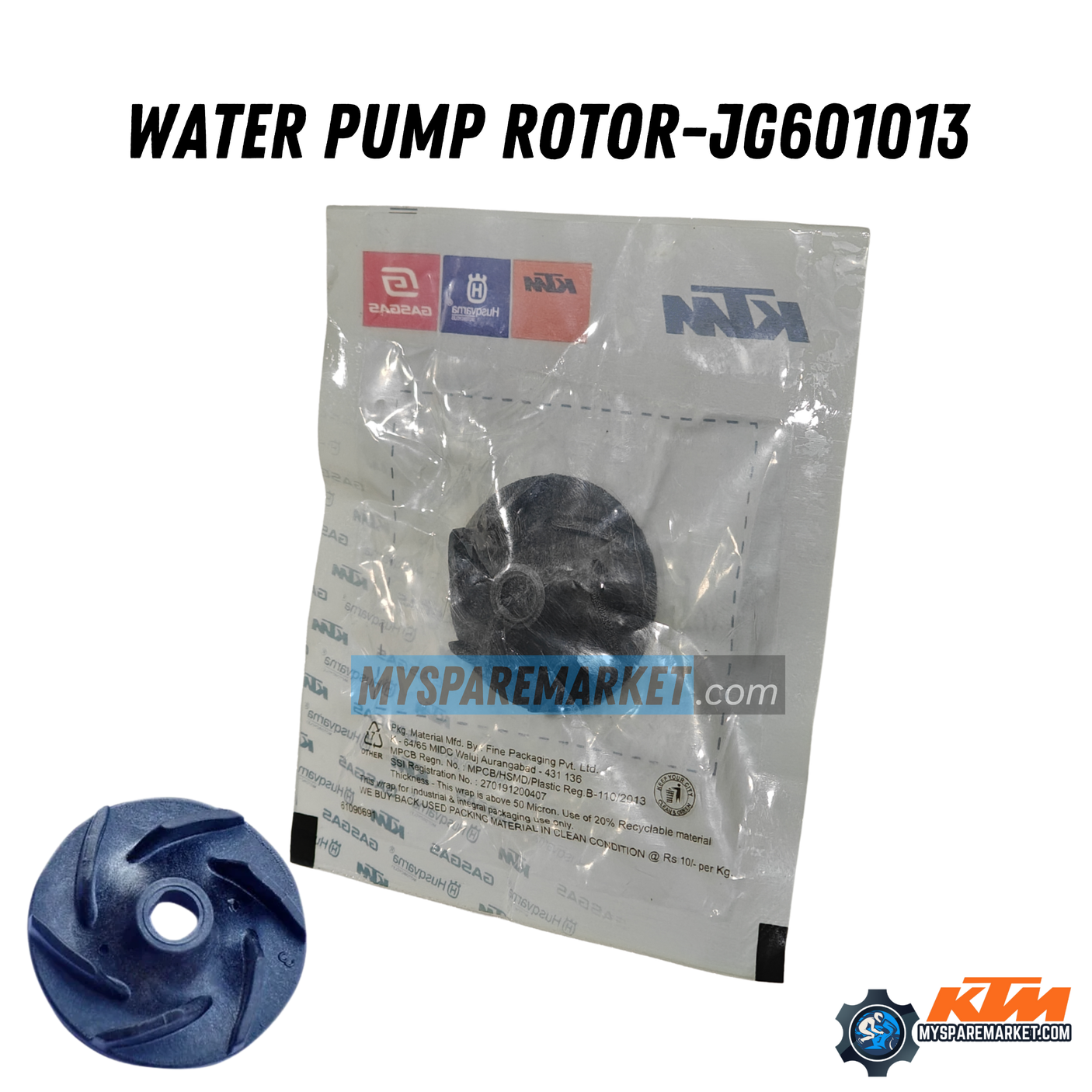 WATER PUMP ROTOR FAN-JG601013