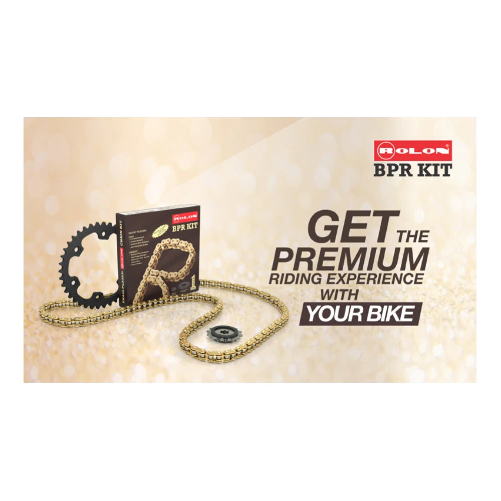 Chain Kit - KTM 390cc - Regular / Brass / Orange