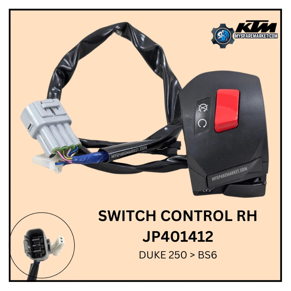 CONTROL SWITCH - RIGHT - DUKE250 BS6 - JP401412