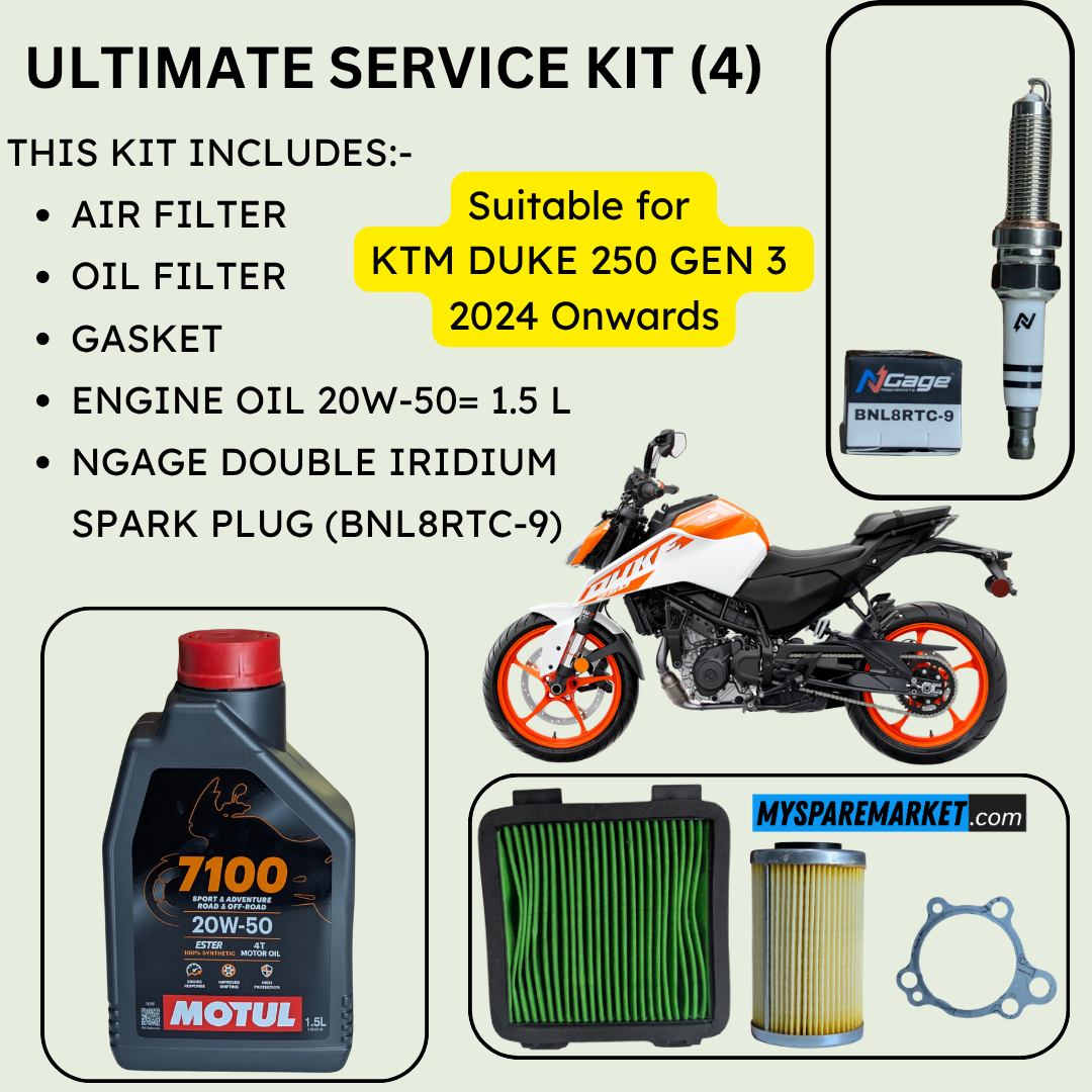 ULTIMATE SERVICE KIT FOR DUKE 250 GEN 3