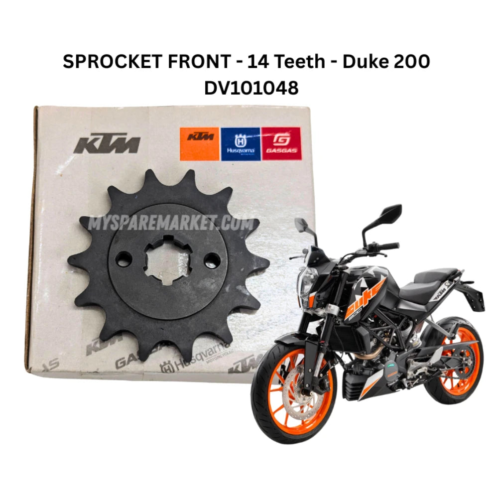 SPROCKET FRONT - 14 Teeth - Duke 200 - DV101048