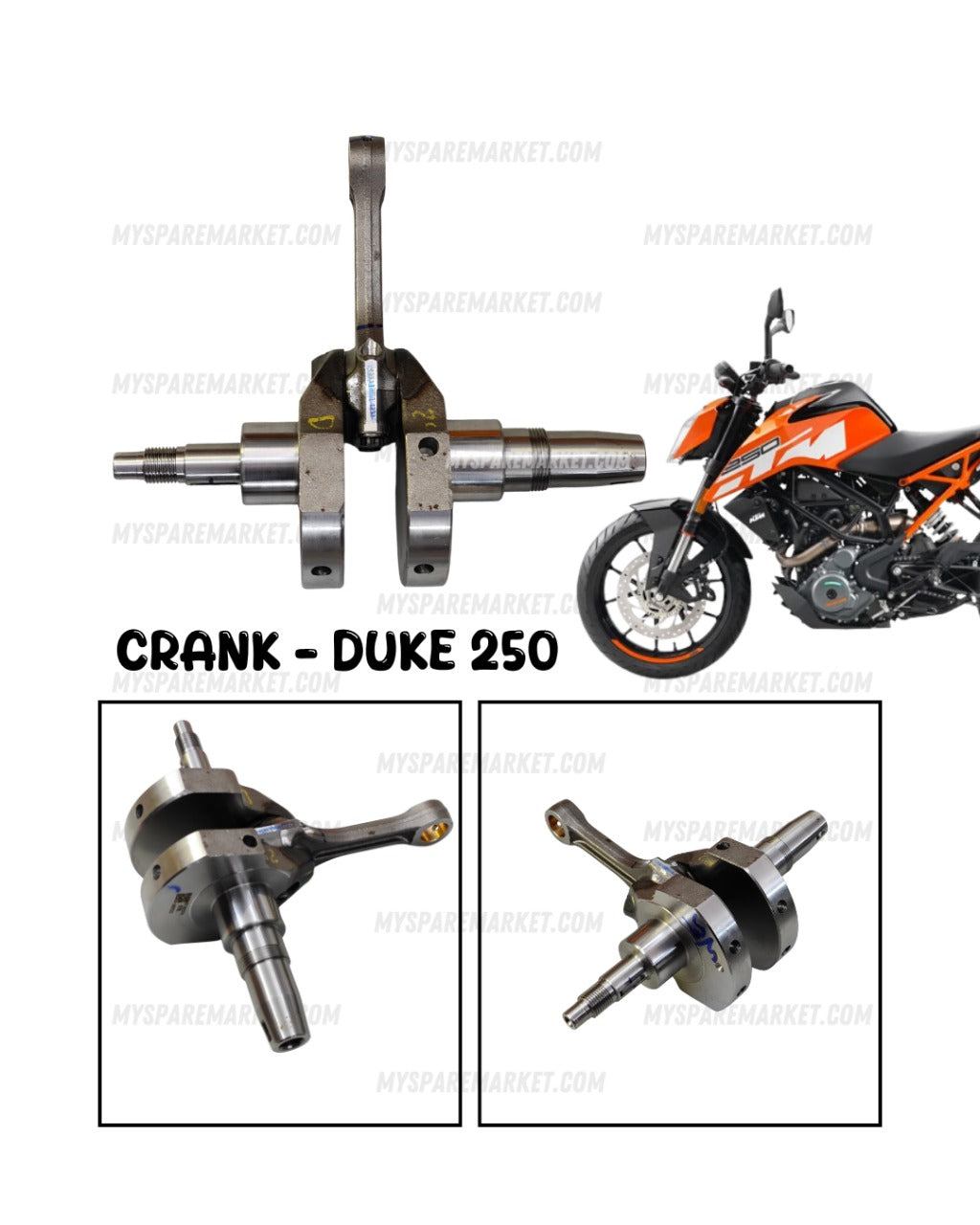 CRANK - DUKE 250cc JY531060